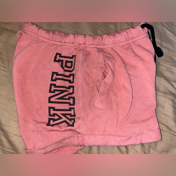 PINK pajama shorts size Small - Picture 2 of 4